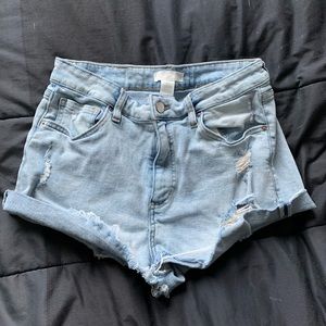 H&M mom jean shorts